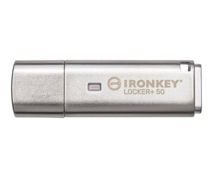 Pendrive (pamięć USB) Kingston 128GB IronKey Locker+ 50 AES USB w/256bit Encryption